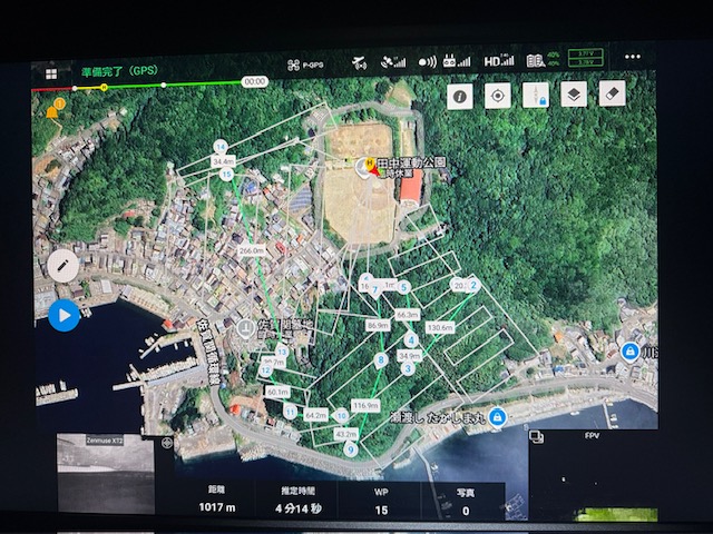 火災熱源調査ルート図